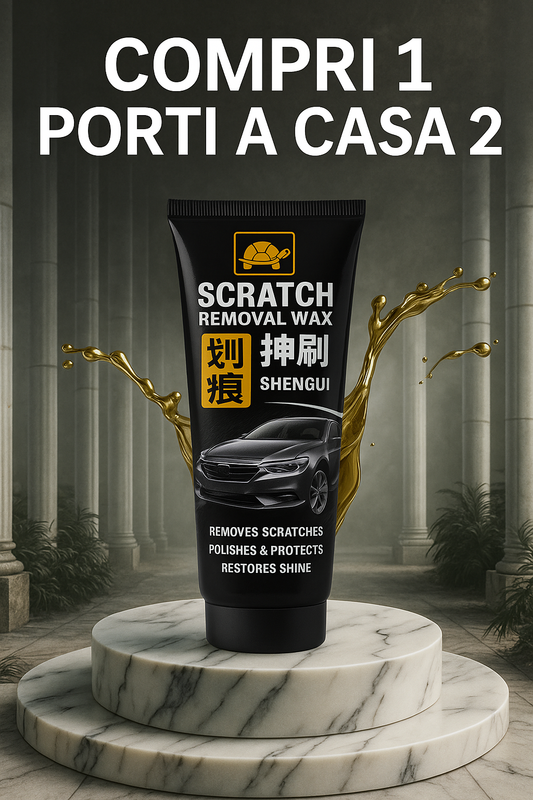 Promozione gomma antigraffio 2x1