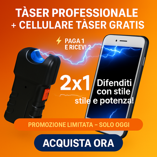 PROMOZIONE TASER PAGHI 1 E OTTIENI 2 GRATIS💥