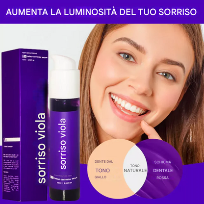 SIERO SORRISO VIOLA CORRETTORE DEL COLORE DENTALE V34
